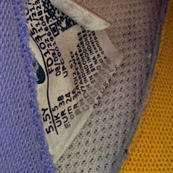 Nike Air Force 1 LV8 (GS) Size 5.5Y/7Women multicolor sneakers - Picture 8 of 8